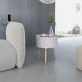 thumbnail image 3 of vidaXL Side Table with Serving Tray Accent Sofa End Table Furniture Round, 3 of 5