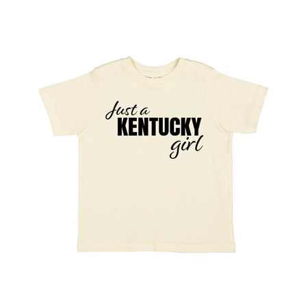 

Inktastic Just a Kentucky Girl Born and Raised Gift Toddler Toddler Girl T-Shirt