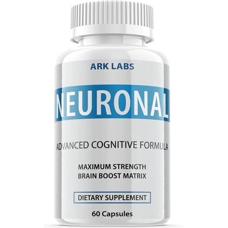 Neuronal - Brain Boost Matrix Supplement - Memory Booster Dietary Supplement for Focus, Memory, Clarity, & Energy - Advanced Cognitive Formula for Maximum Strength - 60 Capsules (1 Pack)