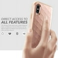thumbnail image 5 of iPhone XS Case, iPhone X Case, Clayco [Hera Series] Full-body Rugged Case with Built-in Screen Protector for Apple iPhone XS 2018/iPhone X 2017 Release, 5 of 8