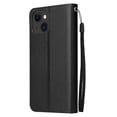 thumbnail image 5 of Wallet With Card Slot Photo Frame Stand Magnetic Flip Leather Case For Apple iPhone 15 Pro Max 14 Plus 13 12 11 Anti-fall Cover, 5 of 5