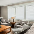 thumbnail image 3 of Chicology Cordless 2-in Faux Wood Blinds, Chelsea White (Commercial Grade) - 68"W X 60"H, 3 of 8