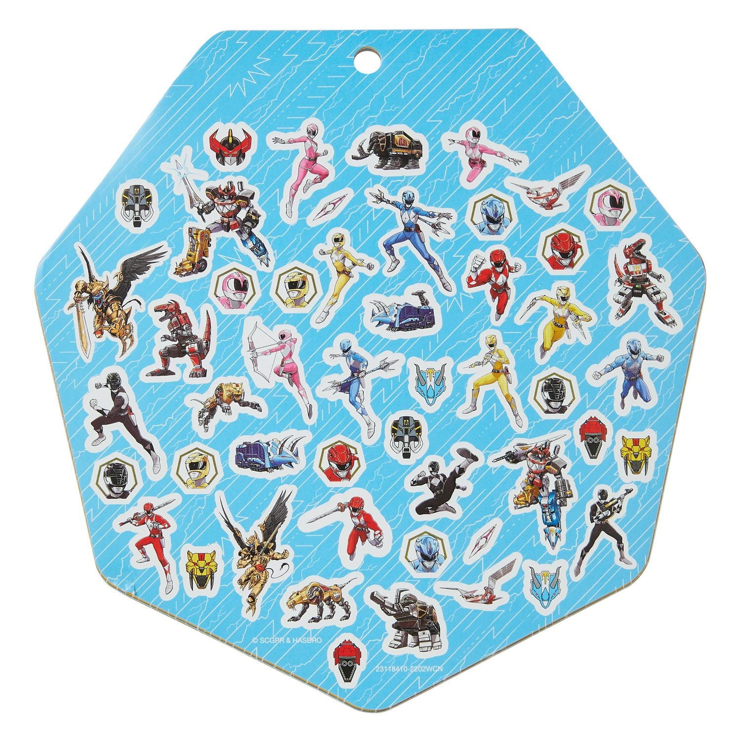 Stickerbook Jumbo Power Rangers, 300 pièces