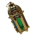 thumbnail image 1 of Transemion Vintage Style Candle Lantern Lamp Wind Light Gifts Decor Home Party Desk Gold Colorful 1Set, 1 of 6