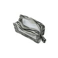 thumbnail image 4 of Daisy Rose Waterproof Make Up Bag for Wome with Transparent Window | PU Vegan Leather TSA Approved Cosmetic Toiletry Travel Pouch - Grey Zebra, 4 of 5