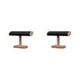 thumbnail image 3 of Transemion Wood Bracelet Display Stand | Elegant Large Capacity For Bangles Bracelet Rack Display Rack Storage Rack No Burr Black 2Set, 3 of 6