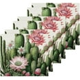 thumbnail image 2 of Cactus Flower Washcloths, Soft and Absorbent Cotton Towel, 2 Pack 12 X 12 Inches Premium Quick Dry Face Towel Wash cloth, 2 of 7