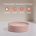 thumbnail image 2 of Our Place Salad Plates - Set of Four 8.5” Handcrafted Ceramic Plates | Versatile & Durable | Chip-Resistant, Restaurant-Grade | Spice, 2 of 6