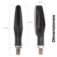 thumbnail image 5 of Direccionales Secuenciales Led Para Moto Universal Kinlley Negro, 5 of 5