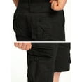 thumbnail image 4 of Men's Cargo Shorts Relaxed Fit, Cotton Twill Work Shorts, Outdoor Lightweight Casual Shorts for Men with Pockets(No Belts), 4 of 6