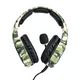 thumbnail image 4 of Audífonos diadema para gaming y videojuegos Gadgets and Fun  Gamer headphones Camuflaje militar, 4 of 4