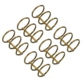 thumbnail image 1 of Unique Bargains 1' Dia. 3 Circle Detachable Metal Binder Rings Loose Leaf Rings, Bronze 6 Pack, 1 of 6