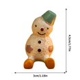 thumbnail image 3 of Xihbxyly Ofertas Prime Del Día Ofertas Relámpago Adornos de Madera Brasileña, Decoración Navideña, Resinas Decorativas, Microescenarios de Navidad, Regalo Forma Complemento, 3 of 6