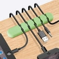 thumbnail image 3 of Cable Clips Cable Management Organizer Adhesive Cable Clips Organizer And Management Holds And Desk Cable Covers For Charging Cable, Power Cord, Usb Cable 4 Pieces, 3 of 7