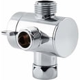 thumbnail image 1 of Cabezal de ducha multifuncional de 3 vías con desviador, adaptador de cabezal de ducha con brazo de ducha montado, piezas de repuesto para grifo en T G1/2" para fregadero de cocina Ephé, 1 of 5