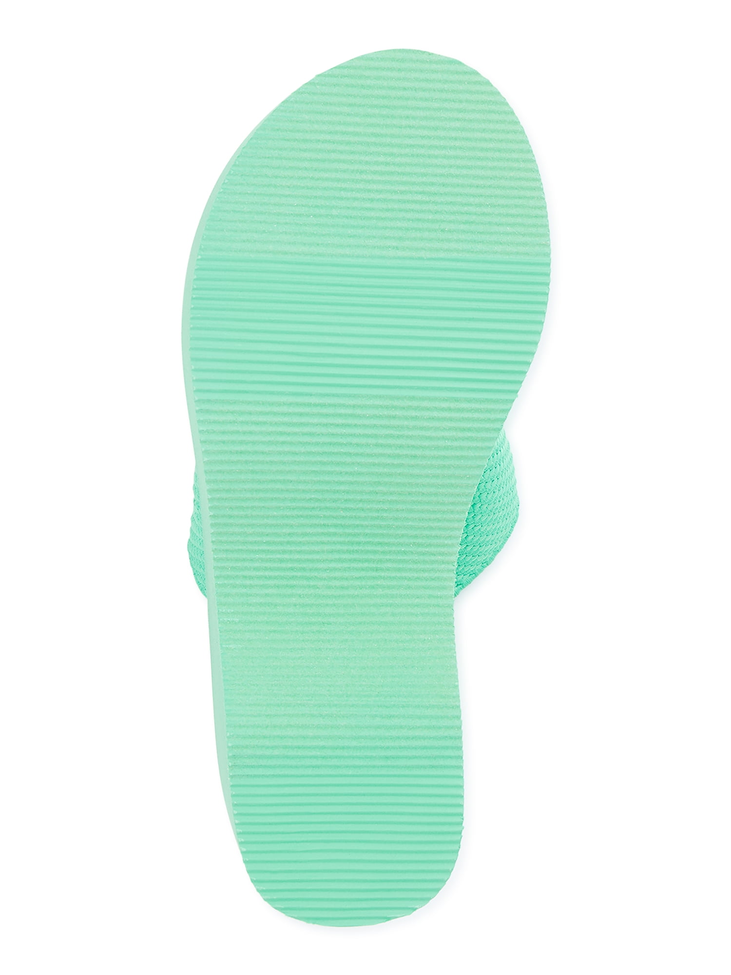 No Boundaries Women's Mid-Heel Platform Thong Wedge Sandals No Boundaries Women's Mid-Heel Platform Thong Wedge Sandals