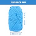 thumbnail image 3 of Shisuyan Fil à Tisser à la Main Polyester Épais Bleu Amis et Famille 4 Rouleaux, 3 of 8