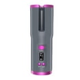 thumbnail image 3 of Vogacara Rizador de pelo automático inalámbrico, plancha rizadora inalámbrica, pantalla LCD, herramienta para el cabello, rizador de pelo Cuidado del cabello Gris, 3 of 6