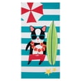 thumbnail image 1 of Safdie & Co. Beach Towel Velour Beach Dog, 1 of 1