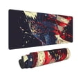 thumbnail image 2 of Pofeuu Watercolor Bald Eagle Print Desk Mat for Keyboard and Mouse，Computer Desk Matt for Desktop，Large Mouse Pad for Desk，Desk Pads on Top of Desks 12x31.5in, 2 of 8