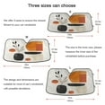 thumbnail image 5 of Yayeee Car Windshield Sun Shade Universal Fit Front Visor Protector, White Abstract Shapes, 5 of 8
