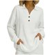 thumbnail image 2 of Xuyuer Womens V Neck Top Shirts Long Sleeve Lightweight Ribbed Knit Pullover Top Blouse Tops Solid Color Oufits, 2 of 7