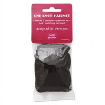 One Knot Hairnet-Dark Brown