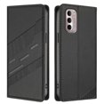 thumbnail image 2 of Embossed Wallet PU Case For Motorola Moto G Stylus 4G 2022, 2 of 5
