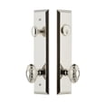 thumbnail image 4 of Grandeur 840807 Fifth Avenue Solid Brass Tall Plate Single Cylinder Keyed Entry Set -, 4 of 6