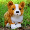 thumbnail image 3 of TAMMYFLYFLY Pugsly Pug - Perro de peluche para cachorro, 12 pulgadas (corgo), 3 of 3