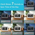 thumbnail image 2 of 【Upgraded】19 Alarms Digital Talking Clock with Day and Date, Custom Reminders, 1280*800p HD Dsiplay, 10-Levels Dimmer, Auto DST, Sleep Trainer for Elderly Dementia, Voice-Talking with Remote, 2 of 4
