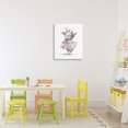 thumbnail image 3 of Stupell Industries Cottage Ballerina Rhino in Pink Tutu Canvas Art, 16 x 20, by LSR Design Studio, 3 of 8