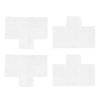 4 Replacement Ultrafine CPAP Filters With Tab for Respironics REMstar BiPAP Auto (with and without Bi-Flex)