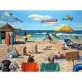 thumbnail image 3 of Heffernan, Lucia 18x15 Black Modern Framed Museum Art Print Titled - Dog Beach, 3 of 5