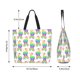 thumbnail image 5 of Disketp Rainbow Llama Bolsa Tote Estampada para Mujer, Bolso de Hombro y de Mano para Compras y Viajes, 5 of 8