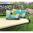 thumbnail image 5 of Set of Two, 18"x 12" Outdoor Knife Edge Toss Pillow, 5 of 6