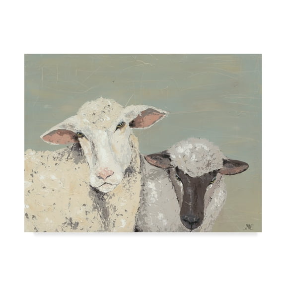 Trademark Fine Art 'Sweet Lambs I' Canvas Art by Jade Reynolds