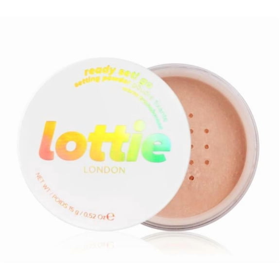 Lottie LondonReady Set! Go in Honey, Setting Powder infused with Hyaluronic