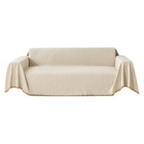 FastXmas Sofa Cover Sheet Blanket, 35.4 x 35.4 Inch/ 90x90 cm Reversible Sofa Covers for 3 Cushion Sofa,Furniture Decoration Cover Sofa Slipcovers, Sectional Protector for Cats Dogs