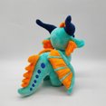 thumbnail image 5 of Adorable Blue & Orange Dragon Plush Toy Soft Stuffed Animal for Kids & Collectors, 12 Inches, 5 of 5