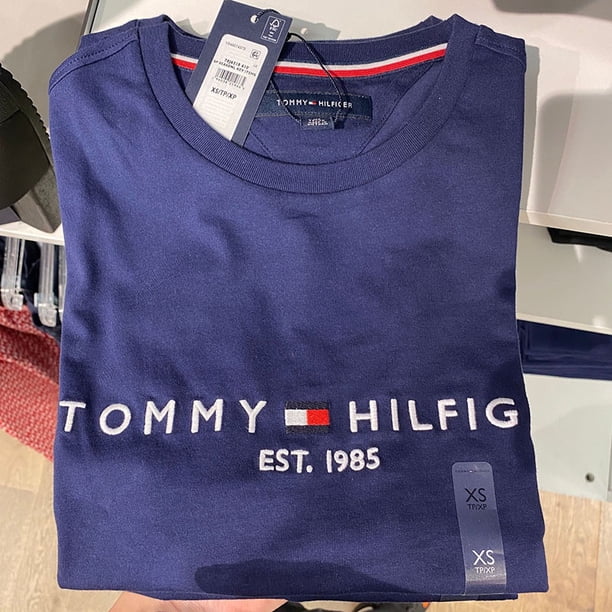 Camiseta De Algodón De Manga Corta Con Estampado Casual De TOMMY Gao Jiahui unisex