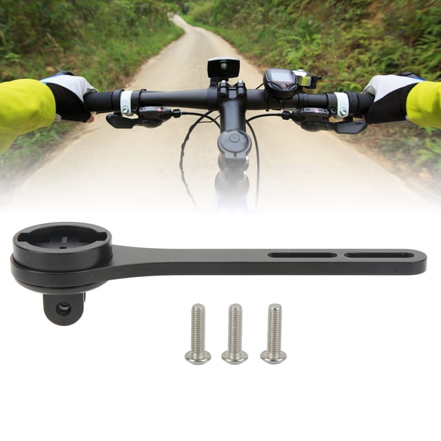 Cycle Computer Bike Mount, Road Bike Out Front Computer Mount Aluminium Alloy One Piece Bike Computer Bracket For Bike