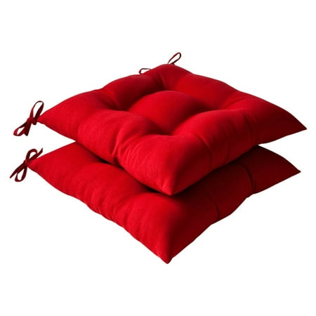 UPC 751379386508 product image for Pillow Perfect Outdoor Tufted Seat Cushions -18.5W x 19D x 5H in. - Set of 2 | upcitemdb.com