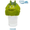 thumbnail image 4 of WWD POOL Pool Chlorine Floater for Chlorine Tablets 3 inch Floating Pool Chlorine Bromine Dispenser Holder Green Dinosaur, 4 of 5