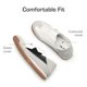 thumbnail image 4 of Zapatillas infantiles plegables y livianas DREAM PAIRS blancas, 4 of 5