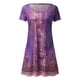 thumbnail image 3 of WILLBEST Fondos para Vestidos Mujer Vestido de Verano Floral Bohemio de Manga Corta con Cuello Redondo para Mujer Extra Grande, 3 of 3