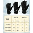 thumbnail image 3 of 2 Pairs Kids Fleece Gloves Boys Full Fingers Gloves Girls Warm Kids Gloves Kids Winter Gloves Toddler Fleece Mittens, 3 of 7