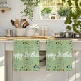 thumbnail image 4 of Happy Birthday Kitchen Towels Set of 1, Sage Green Modern Abstract Art Absorbent Dish Towels for Kitchen, Microfiber Hand Towel, Quick Drying Tea Towel for Cleaning Decorative Dishcloths, 4 of 7