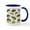 White/Navy Inside, variant on CafePress - Frogs Of North America Mug - 11 oz Ceramic Mug - Novelty Coffee Tea Cup
