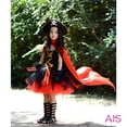 thumbnail image 3 of Disfraz De Pirata De Halloween Para Niñas , Con Sombrero , Tutú , Ropa De Cosplay Negra, 3 of 4
